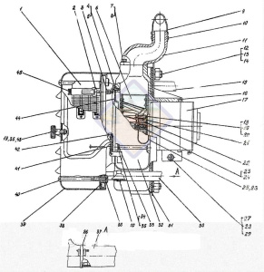 Амортизатор 748-44-105